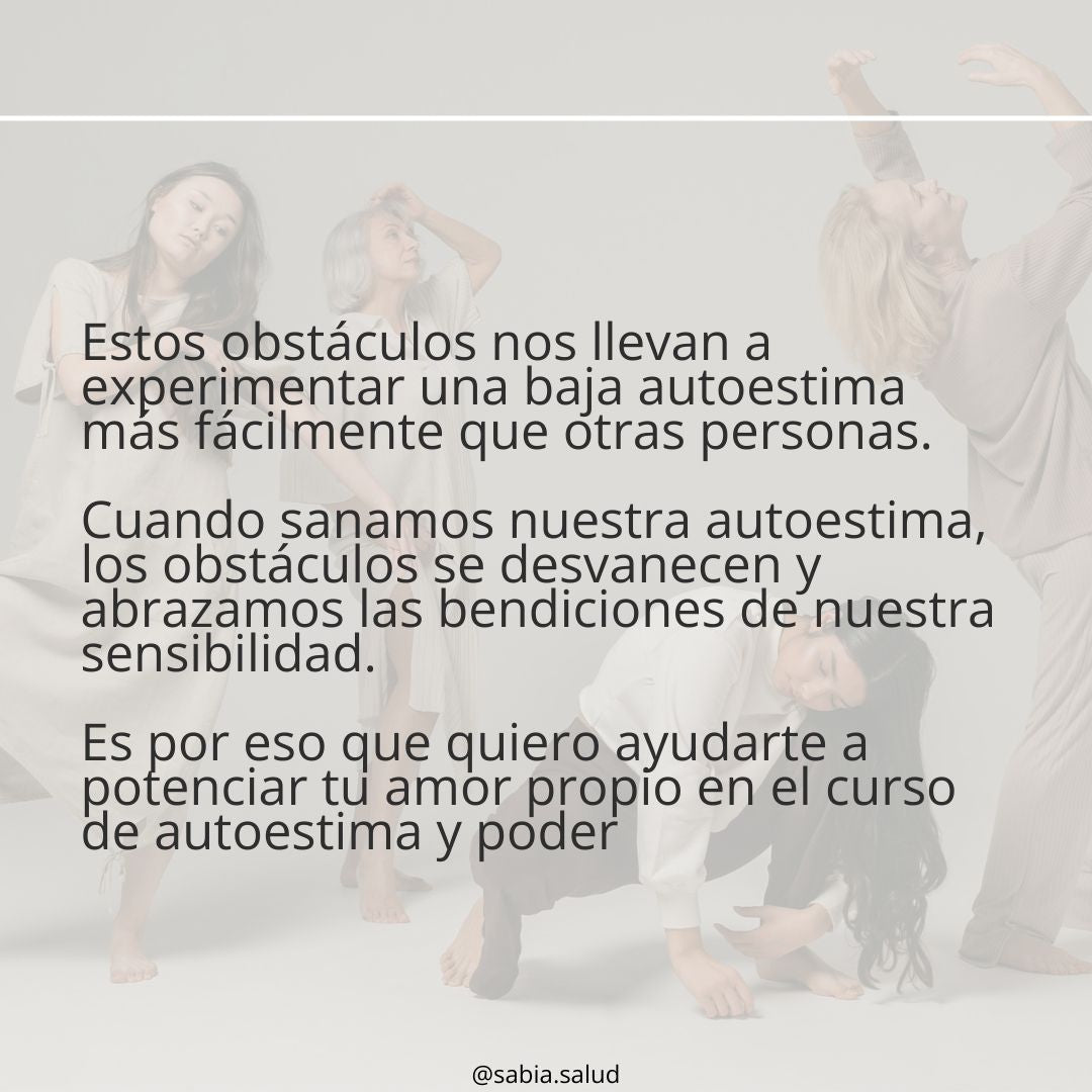 AUTOESTIMA Y CONFIANZA: PERSONAS ALTAMENTE SENSIBLES